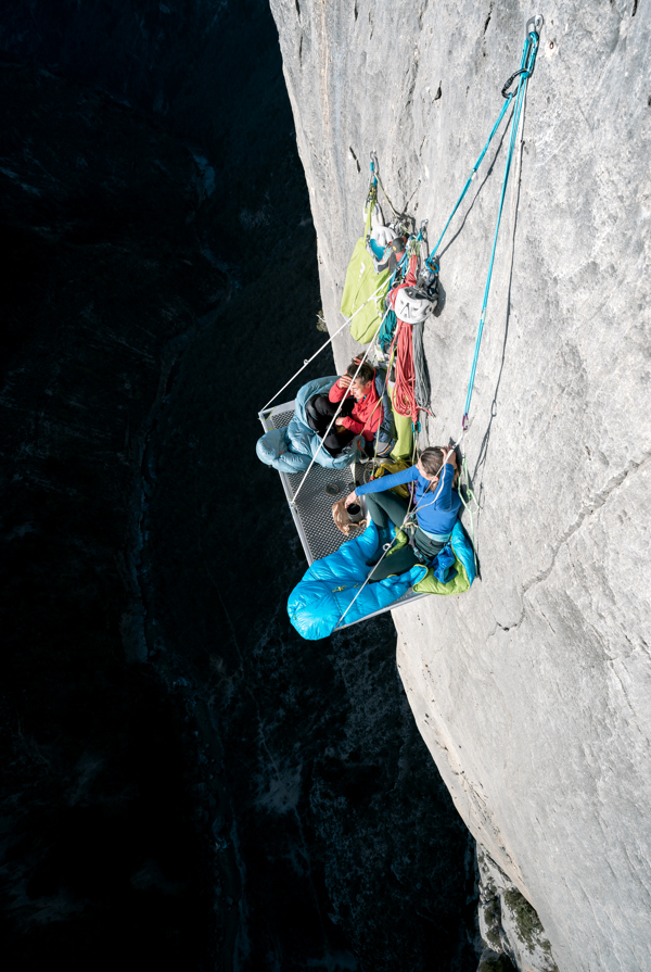 (C) Silvan Metz Aufwachen Im Portaledge