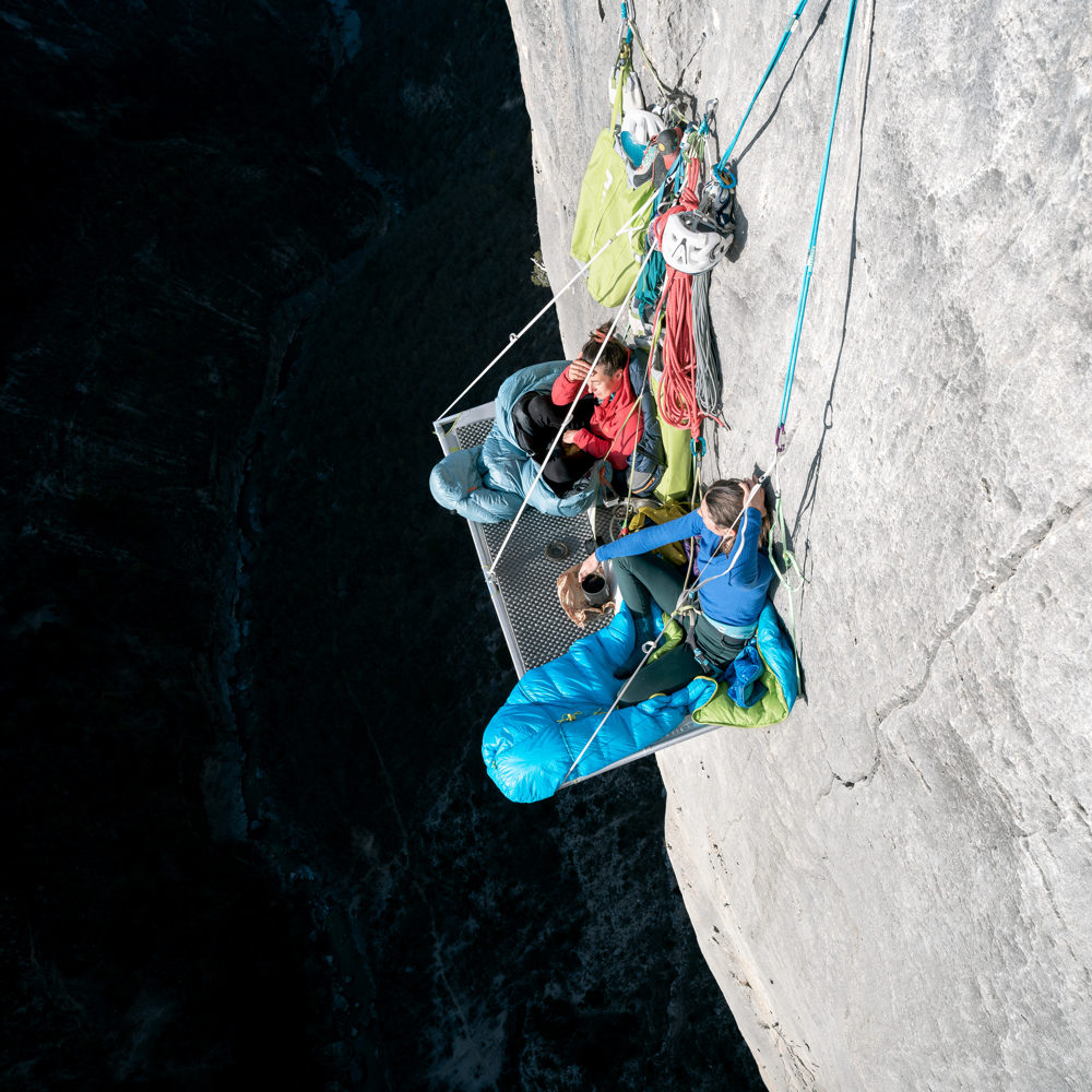 (C) Silvan Metz Aufwachen Im Portaledge