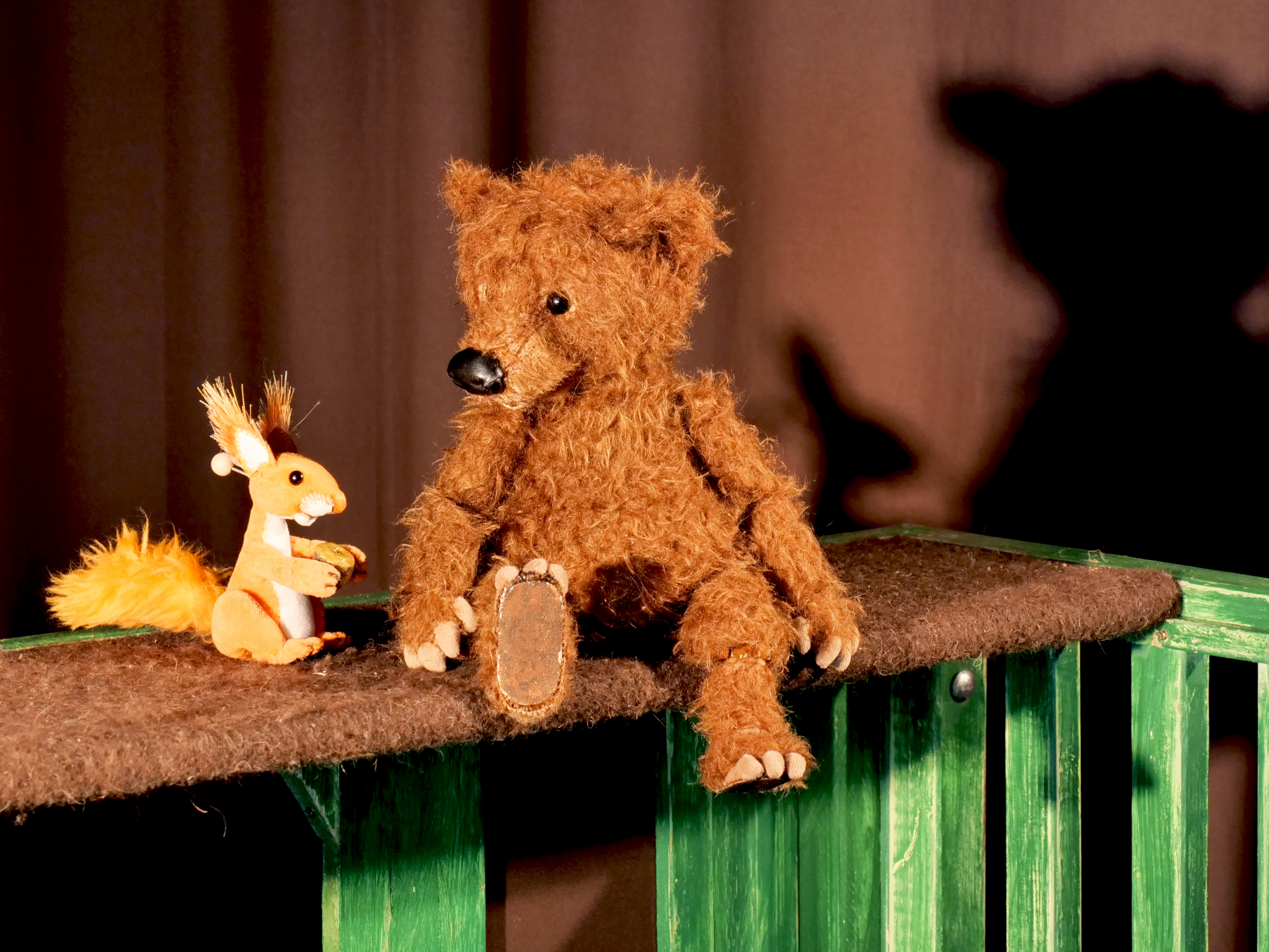 Der Bär hat es schwer