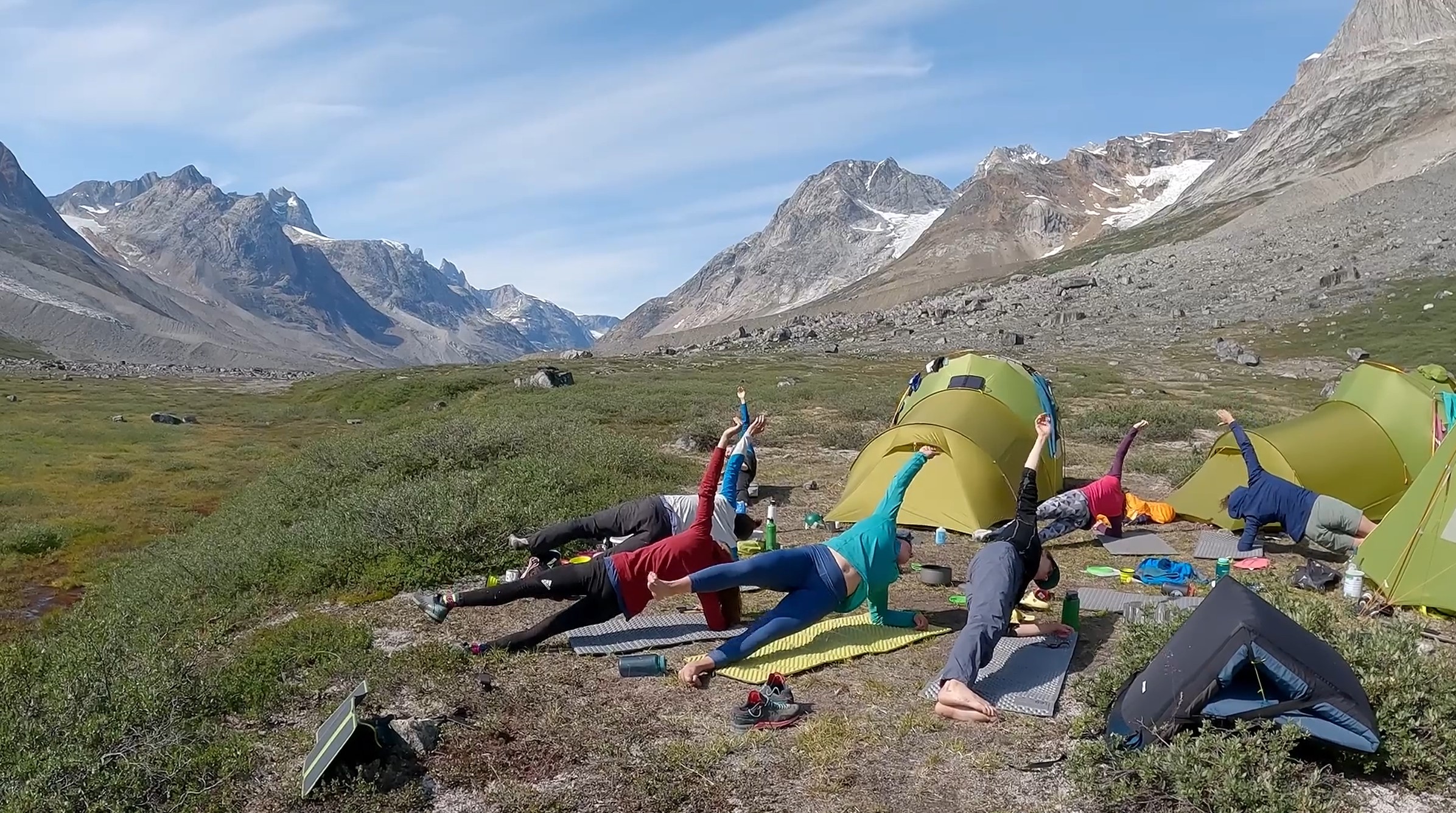 (C) Dörte Peitron, Basecamp Grönland